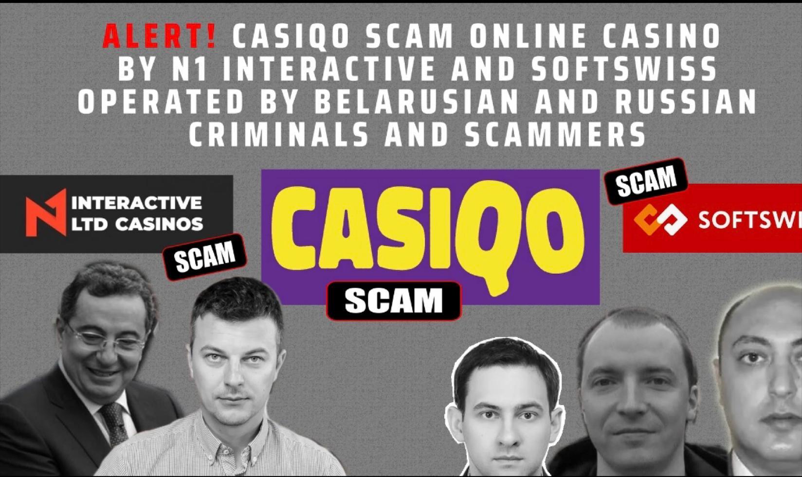 CASIQO scam online casino