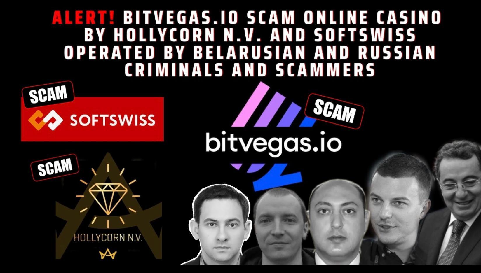 Fraud alert - Cybercrime Bitvegas Casino scam online casino